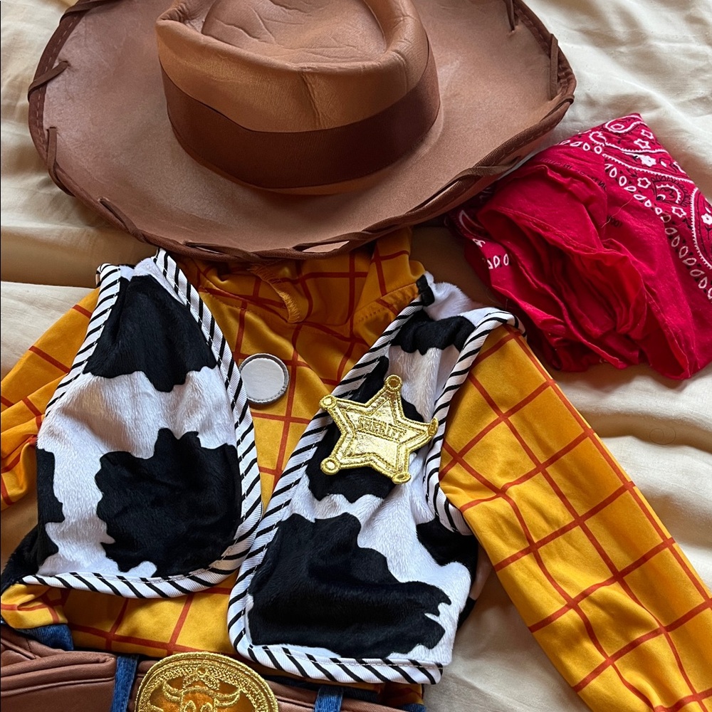Baby Woody Costume - Toy Story Spirit Halloween Costume - Picture 3 of 7